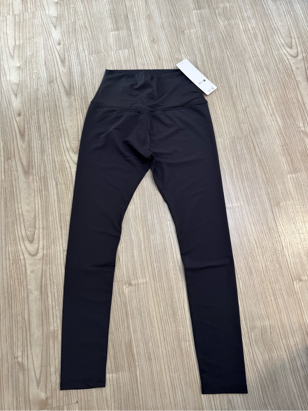 Girls' Black High-Waist Active Leggings